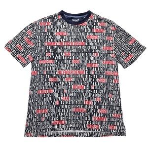 Tommy Hilfiger Denim 90s Oversized Logo Tee Black Red M